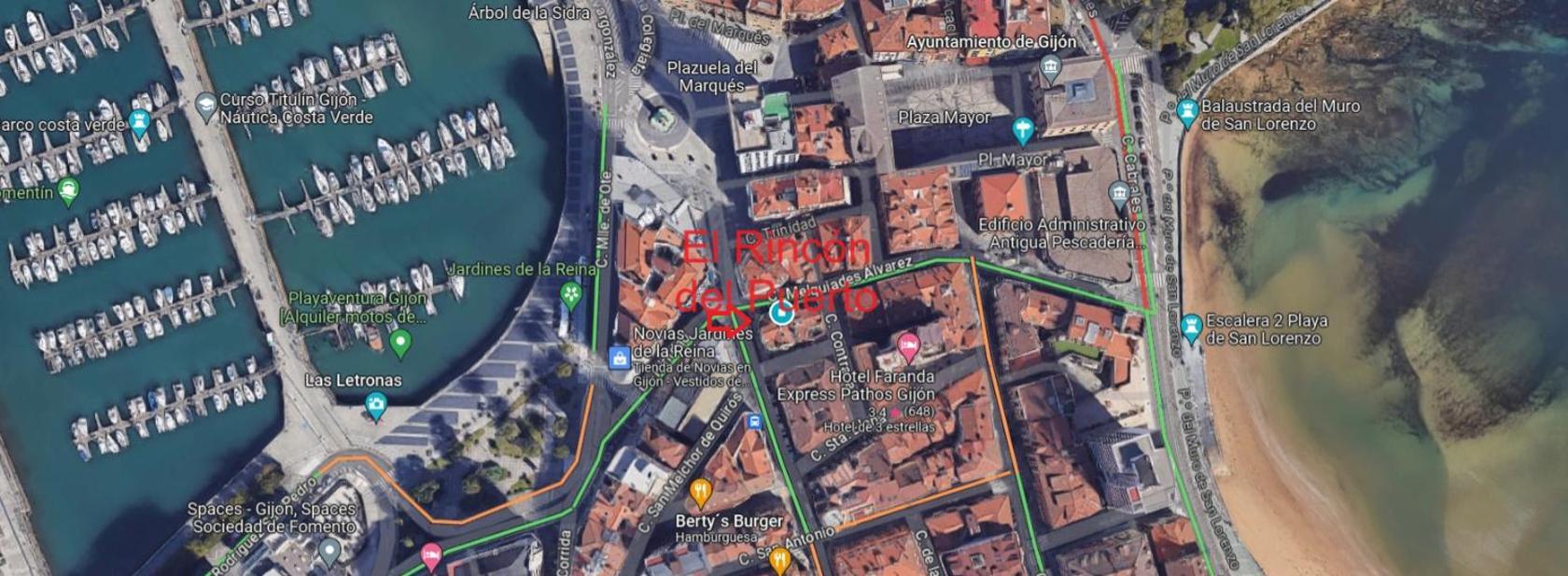 Apartament El Rincon Del Puerto Gijón Zewnętrze zdjęcie