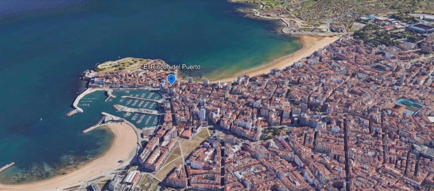 Apartament El Rincon Del Puerto Gijón Zewnętrze zdjęcie